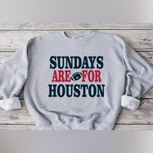 Sundays Are For Houston Crewneck
